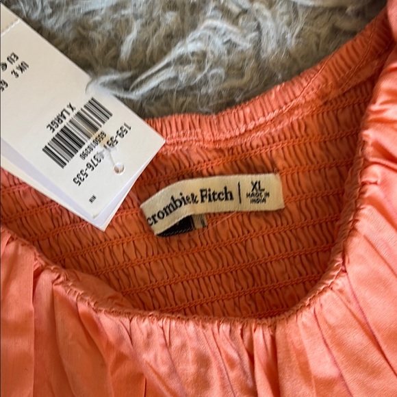 Abercrombie & Fitch Summer Dress in Apricot - Picture 6 of 7